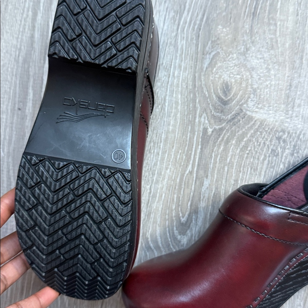 Dansko Burgundy Mules - Picture 6 of 8